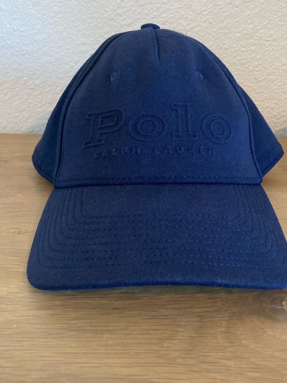 Polo by Ralph Lauren Navy Embroidered Logo Baseball Cap